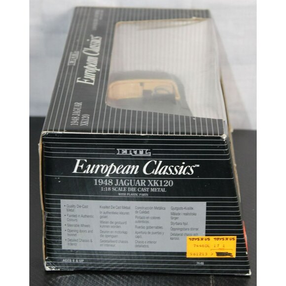 ERTL European Classics 1948 Green Jaguar XK120 Model #7446 - Picture 7 of 8